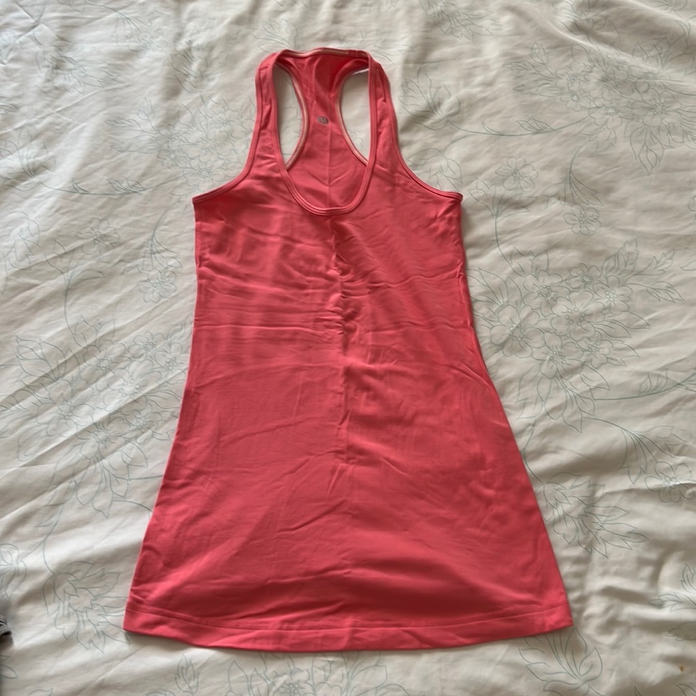 Lulu pink racer back size 4